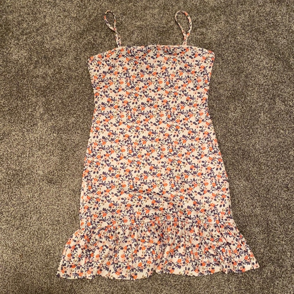 NWOT SHEIN Flower Ruffle Dress